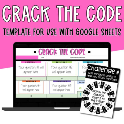 Crack the Code Template for Google Sheets