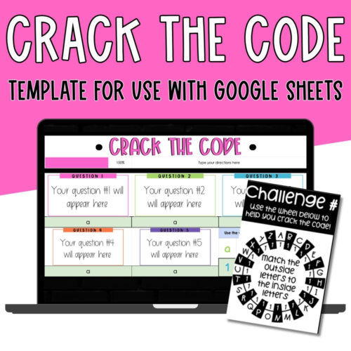 Crack the Code Template for Google Sheets