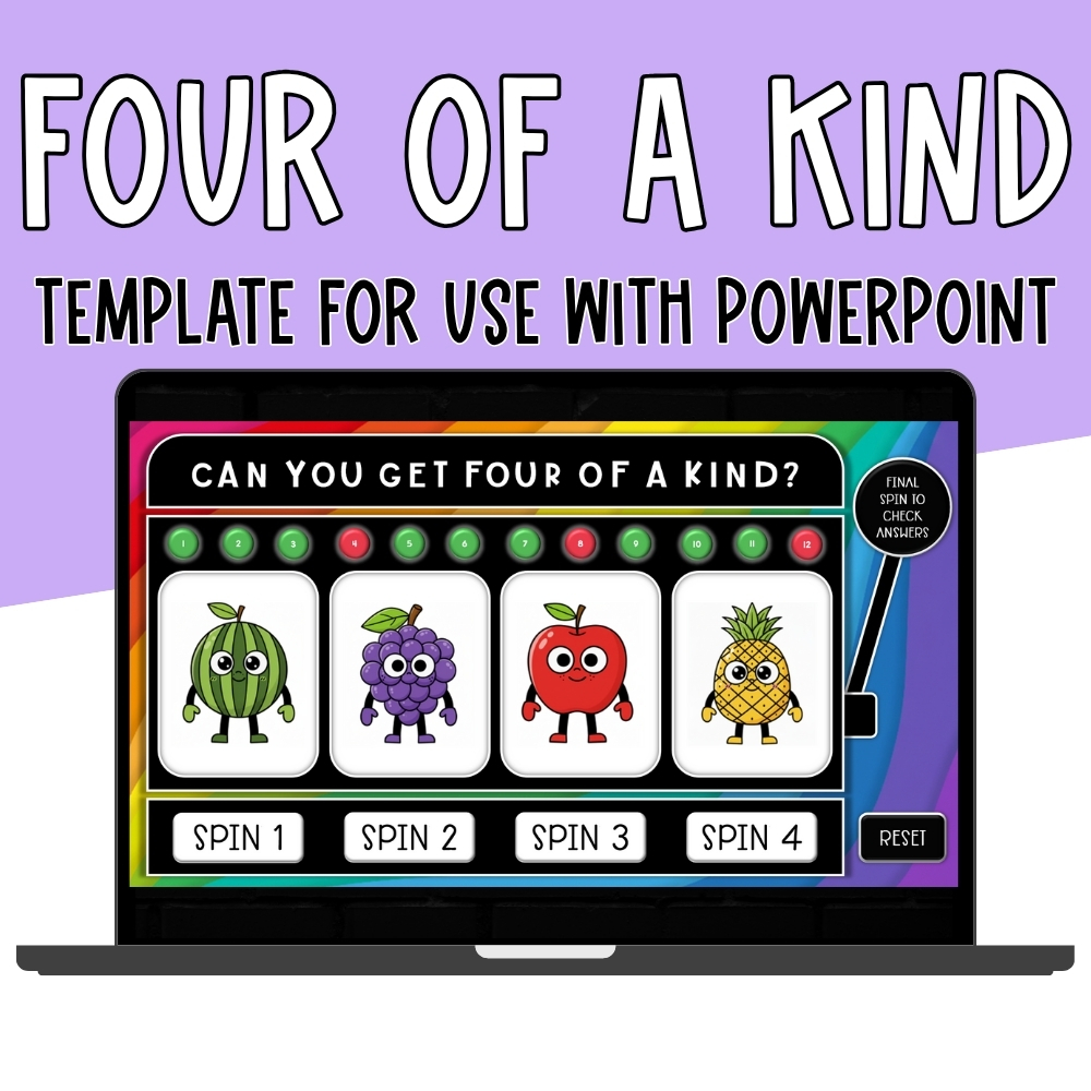 Four of a Kind Template for PowerPoint