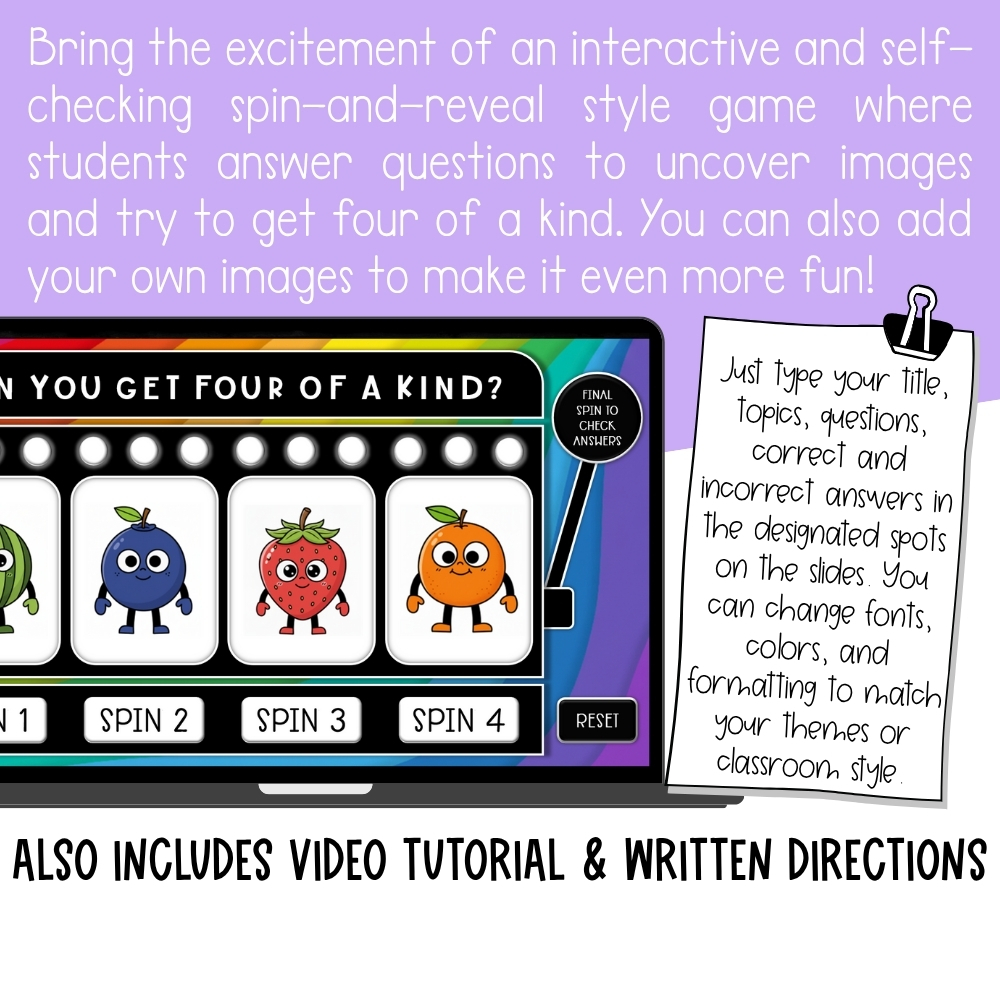 Four of a Kind Template for PowerPoint - Image 2