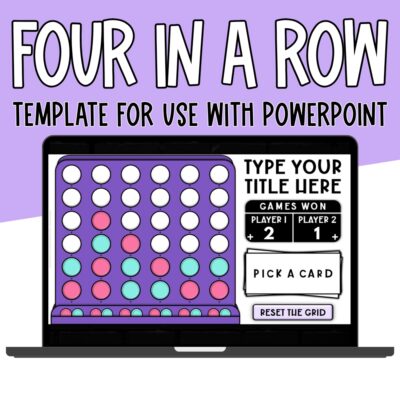 Four in a Row Template for PowerPoint