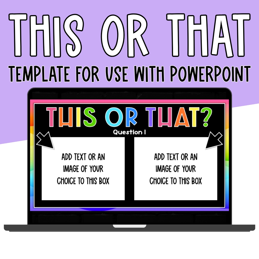 This or That Template for PowerPoint