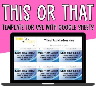 This or That Template for Google Sheets