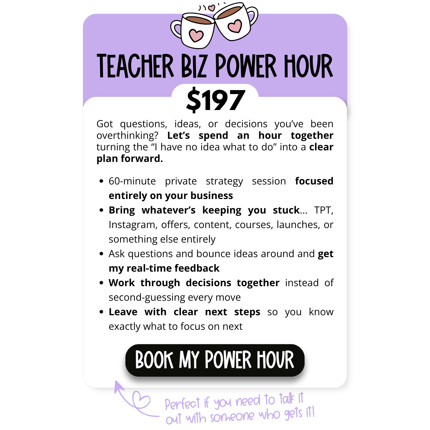Teacher Biz Power Hour